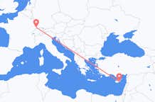 Flyg från Mulhouse till Larnaca