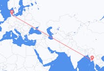 Flights from Yangon, Myanmar (Burma) to Sønderborg, Denmark
