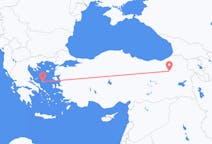 Flights from Erzurum, Turkey to Skyros, Greece