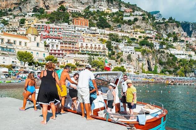 Excursion en bateau sur la côte amalfitaine au départ de Sorrente