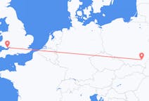 Flyreiser fra Rzeszów, Polen til Cardiff, Wales