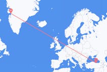 เที่ยวบินจาก Ilulissat ถึงออร์ดู