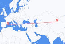 Flights from Ürümqi to Palma