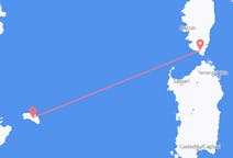 Fly fra Menorca til Figari
