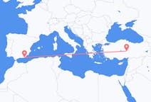 Flyreiser fra Almería, Spania til Kayseri, Tyrkia