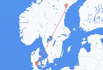 Flights from Kramfors Municipality, Sweden to Sønderborg, Denmark