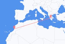 Flug frá Agadir, Marokkó til Patras, Grikklandi