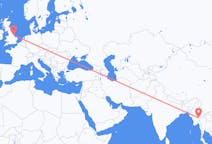 Flights from Loikaw, Myanmar (Burma) to Kirmington, the United Kingdom