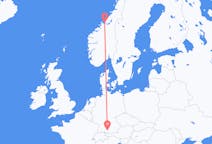 Flights from Memmingen, Germany to Ørland, Norway