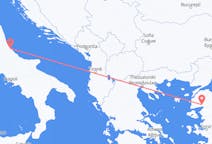 이탈리아 페스카라에서 출발해 터키 Edremit에게(으)로 가는 항공편