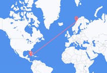 Flyreiser fra Grand Cayman, til Bodø