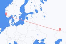 Loty z Uralsk, Kazachstan do Stavanger, Norwegia