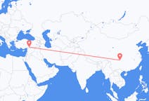 Flyreiser fra Luzhou, Kina til Gaziantep, Tyrkia