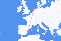 Flights from Alicante in Spain to Amsterdam in the Netherlands