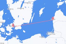Flights from Copenhagen, Denmark to Liepāja, Latvia