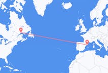 Flyrejser fra Sept-Îles, Canada til Barcelona, Spanien