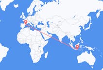 Flyrejser fra Banyuwangi, Indonesien til Barcelona, Spanien