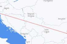 Flights from Rijeka to Burgas