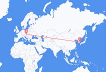 Flyreiser fra Pohang, Sør-Korea til Vienna, Østerrike