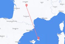 Flyg från Menorca till Brive-la-Gaillarde