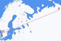 Flights from Vorkuta, Russia to Gothenburg, Sweden