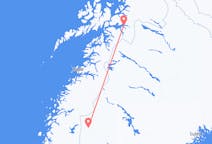 Flüge von der Stadt Narvik in die Stadt Hemavan