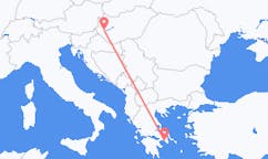 Flyreiser fra Heviz, Ungarn til Athen, Hellas