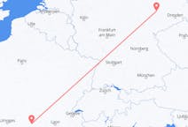 Flyrejser fra Clermont-Ferrand, Frankrig til Leipzig, Tyskland