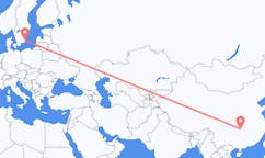 Flights from Zhangjiajie, China to Kalmar, Sweden