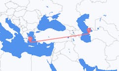 Loty z Turkmenbaszy, Turkmenistan do Plaki, Grecja