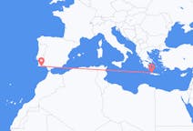 Flights from Faro, Portugal to Chania, Greece