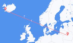Flyg från staden Minsk till staden Reykjavik