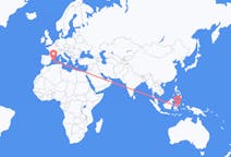 Flyg från Luwuk, Indonesien till Palma, Spanien