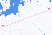 Fly fra Karlovy Vary til Moskva