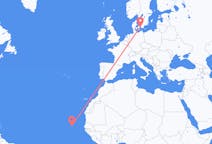 Flyg från Praia till Köpenhamn