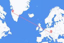 Flyreiser fra Kangerlussuaq, til Vienna