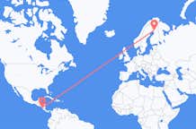 Flights from Managua to Rovaniemi