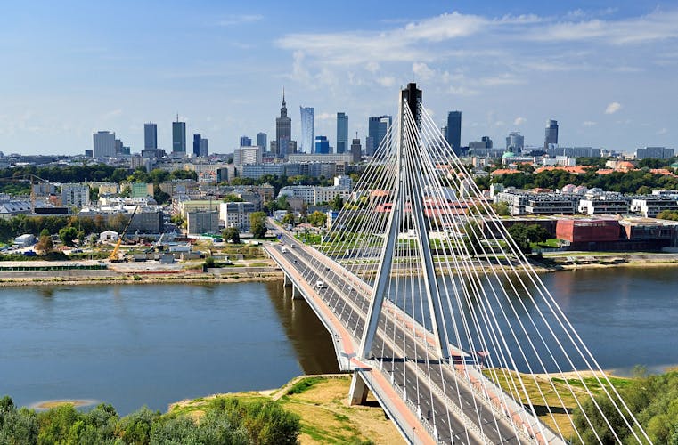 Photo of Warsaw - bird's-eye view.