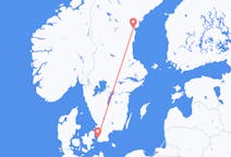 Vluchten van Malmö naar Sundsvall