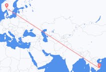 Flyg från Da Lat, Vietnam till Oslo, Vietnam