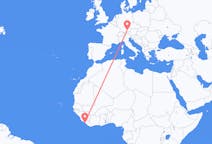 Flights from Monrovia, Liberia to Munich, Germany