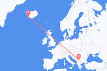 Flyrejser fra Pristina, Kosovo til Reykjavík, Island