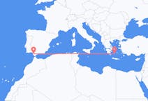 Flights from Jerez de la Frontera, Spain to Plaka, Milos, Greece