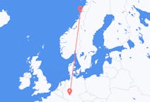 Рейсы из Саннесшёэн, Норвегия в Франкфурт, Германия