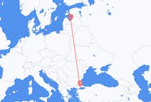 Fly fra Riga til Tekirdağ