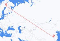 Flights from Wuhan to Rovaniemi
