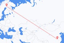 出发地 中国出发地 武汉市目的地 芬兰罗瓦涅米的航班