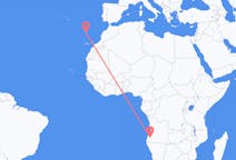 Flyreiser fra Lubango, Angola til Funchal, Portugal