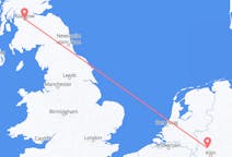 Flyrejser fra Düsseldorf, Tyskland til Glasgow, Skotland