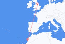 Flights from Agadir, Morocco to Nottingham, England